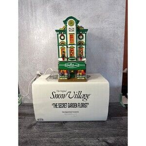 Dept 56 The Secret Garden Florist